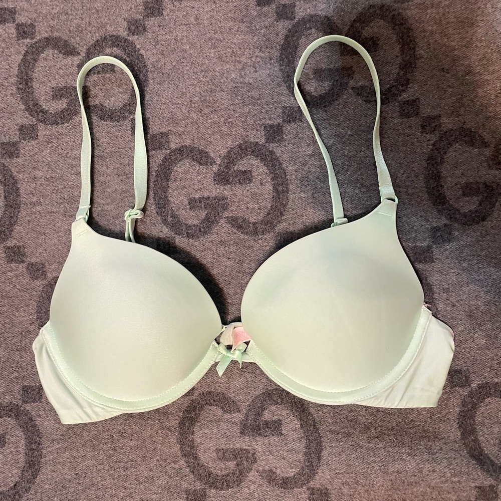 Mint Green Bra.